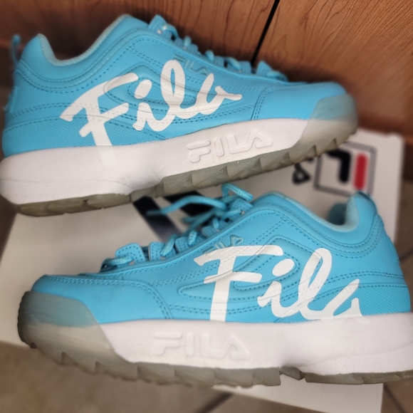 Baby Blue Filas - Picture 1 of 3
